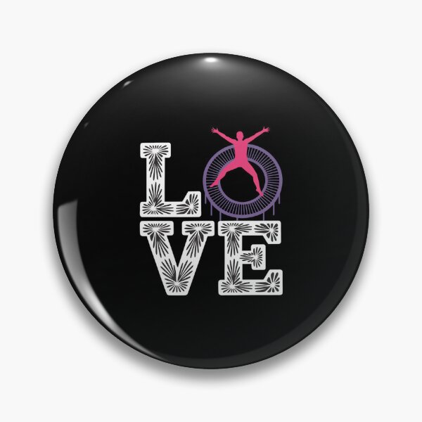 Item preview, Trampolining Jumping Love Trampolinist Gymnastic Trampoline designed and sold by RustsyMin.