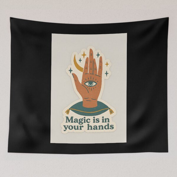 Item preview, Sticker Magic Is In Your Hands designed and sold by KahsiHailien.