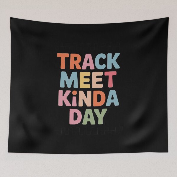 Item preview, Track Meet Kinda Day Track And Field Mom Runner For Girls designed and sold by RustsyMin.