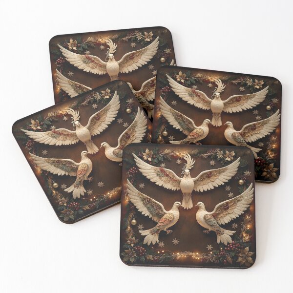 Item preview, Soaring Doves designed and sold by Ilona Abou-Zolof.
