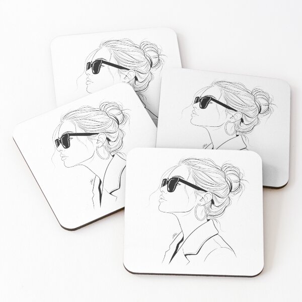 Item preview, ​"Messy Bun & Getting Stuff Done" Line Art designed and sold by ZyVoAli.