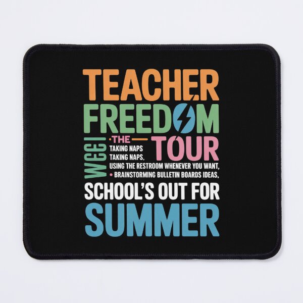 Item preview, Teacher Summer Tour Last Day of School for Teacher2 designed and sold by lilLilaBatArt.