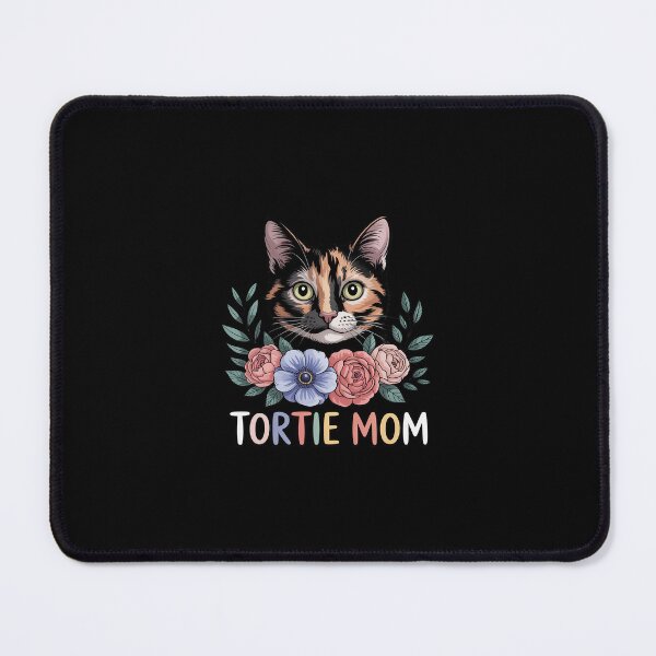 Item preview, Tortie Cat Mom Flowers Tortoiseshell Cat Owner Tortie Girl designed and sold by RustsyMin.