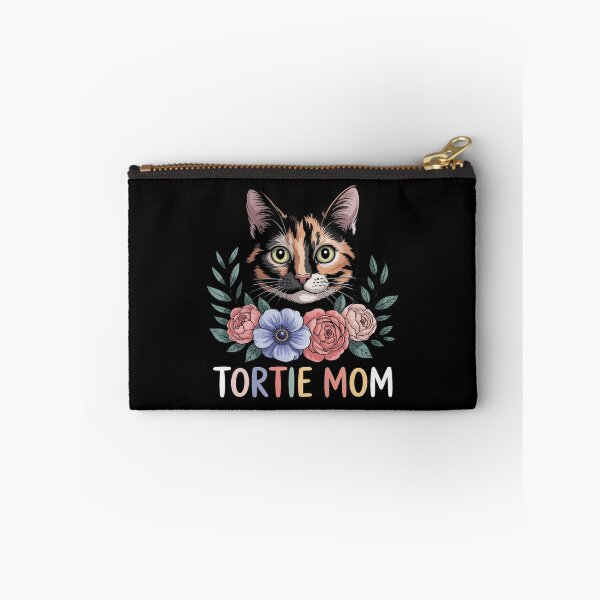Item preview, Tortie Cat Mom Flowers Tortoiseshell Cat Owner Tortie Girl designed and sold by RustsyMin.