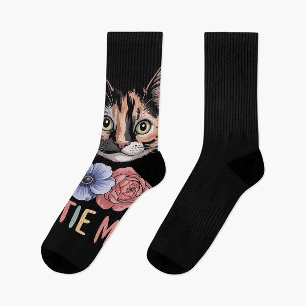Item preview, Tortie Cat Mom Flowers Tortoiseshell Cat Owner Tortie Girl designed and sold by RustsyMin.