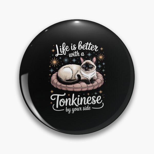 Item preview, Tonkinese Cat Lover Kitten Meow Animal Cat Lady Pet Kitty designed and sold by RustsyMin.