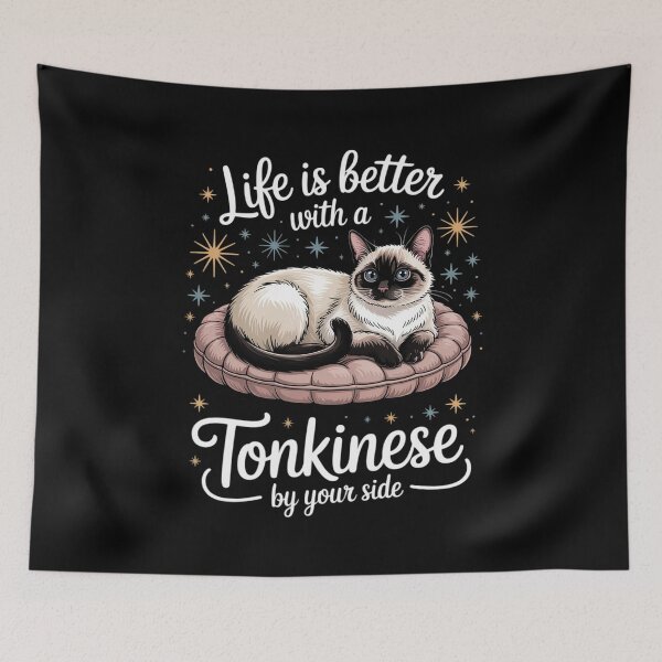 Item preview, Tonkinese Cat Lover Kitten Meow Animal Cat Lady Pet Kitty designed and sold by RustsyMin.