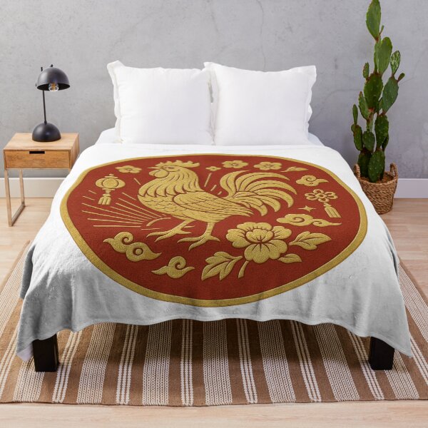 Item preview, Lunar New Year Rooster Emblem designed and sold by Vendeloc.