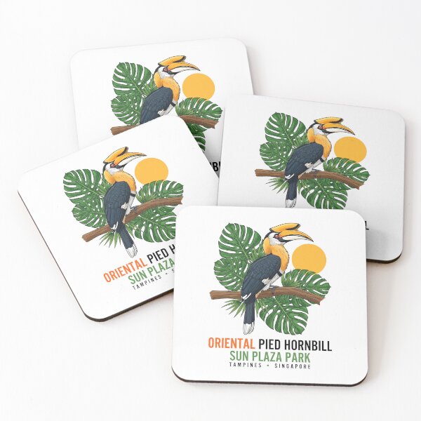 Item preview, Sky Guardian of the Tropics – Oriental Pied Hornbill designed and sold by HexOne.
