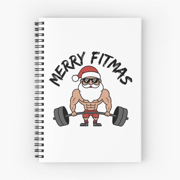 Item preview, Merry Fitmas - Jacked Santa designed and sold by A Little Unhinged.