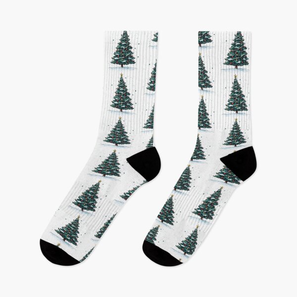 Item preview, Christmas tree with falling snow designed and sold by MendaciousMina.