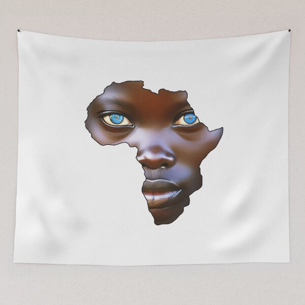 Item preview, Beauty Of Africa; Blue Eyes; designed and sold by StickerApe.