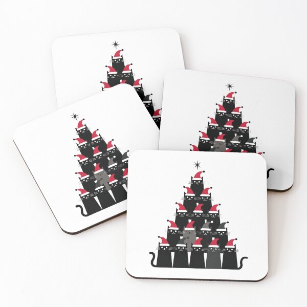 Item preview, Cat Christmas tree designed and sold by MendaciousMina.