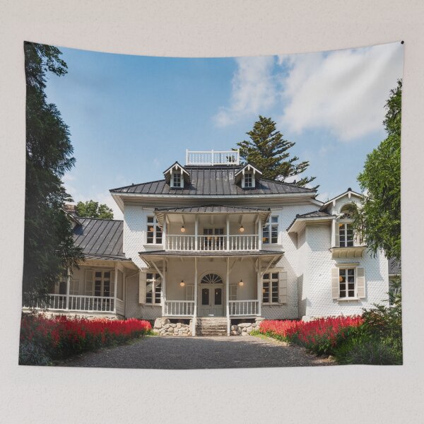 Item preview, Flower-Lined Approach to a Historic Meiji-Era Villa in Tochigi, Japan designed and sold by Pix4Japan.