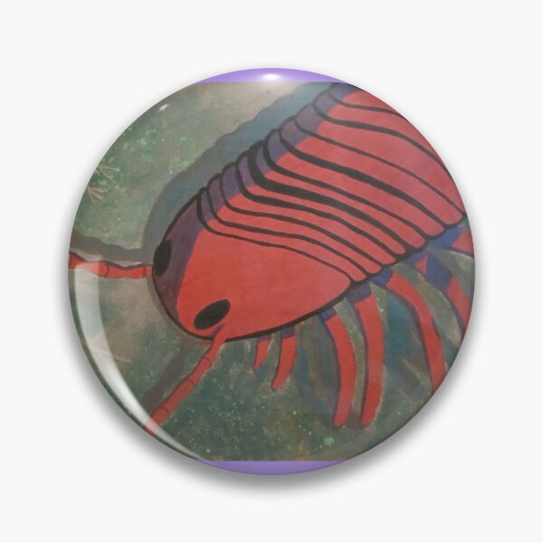Item preview, Painting of a millipede designed and sold by Joe Mogel.