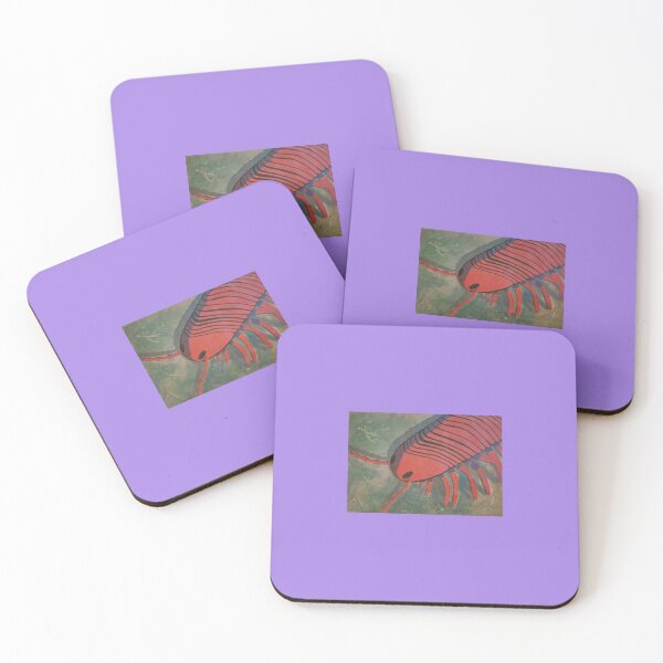 Item preview, Painting of a millipede designed and sold by Joe Mogel.
