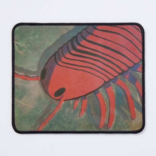 Item preview, Painting of a millipede designed and sold by Joe Mogel.