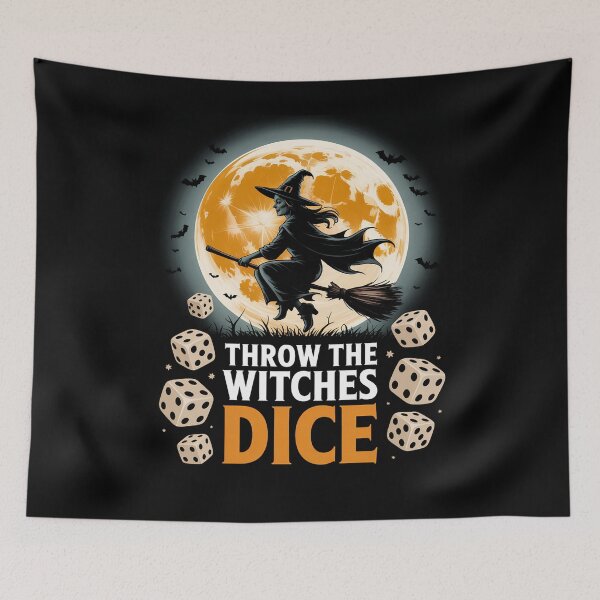 Item preview, Throw the Dice Witches Bunco Party designed and sold by RustsyMin.