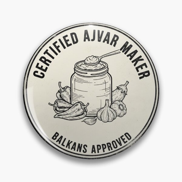 Item preview, Certified Ajvar maker  designed and sold by Underthesunmoon.