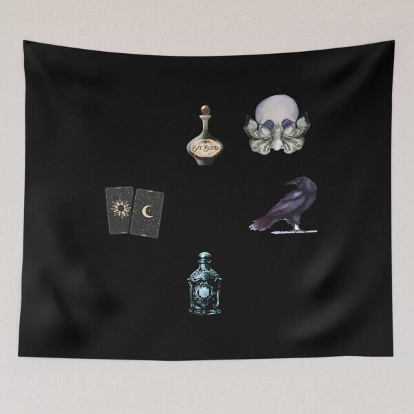 Item preview, Witch’s Dark Artefacts Sticker Set designed and sold by TunesSairna.