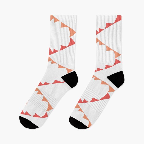 Item preview, Geometric two-toned flames designed and sold by Ldydesign.