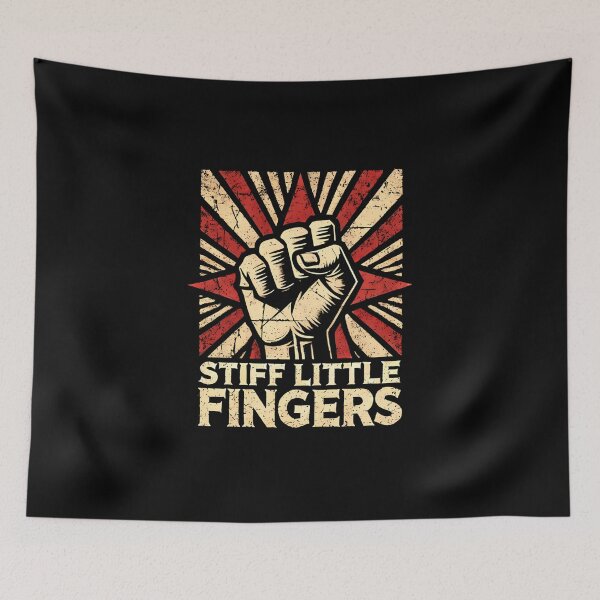 Item preview, The Stiff Little Fingers BAnd designed and sold by Tajuanaswood.