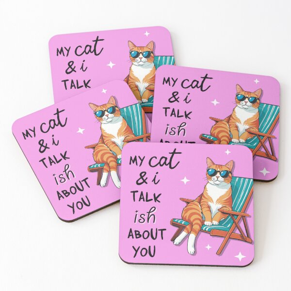 Item preview, My Cat And I Talk Ish About You designed and sold by She Wears Flannel.
