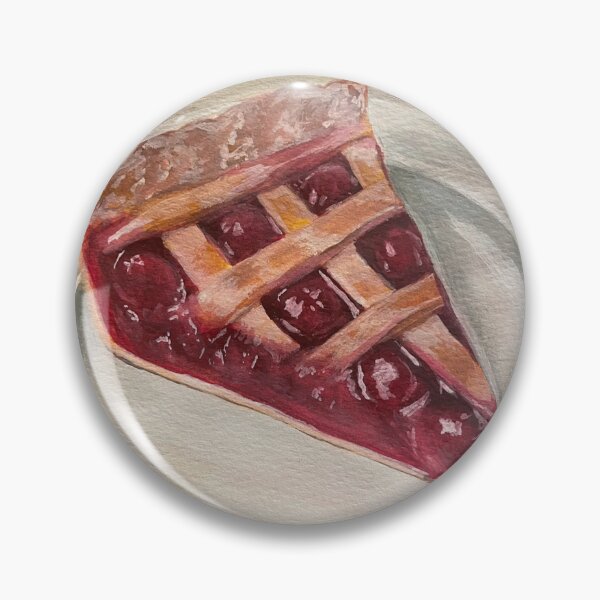 Item preview, Cherry pie gouache painting  designed and sold by June Clancy.