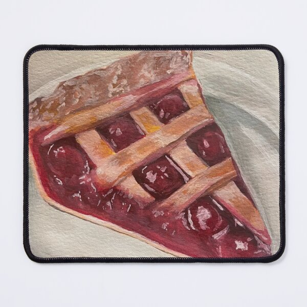 Item preview, Cherry pie gouache painting designed and sold by June Clancy.
