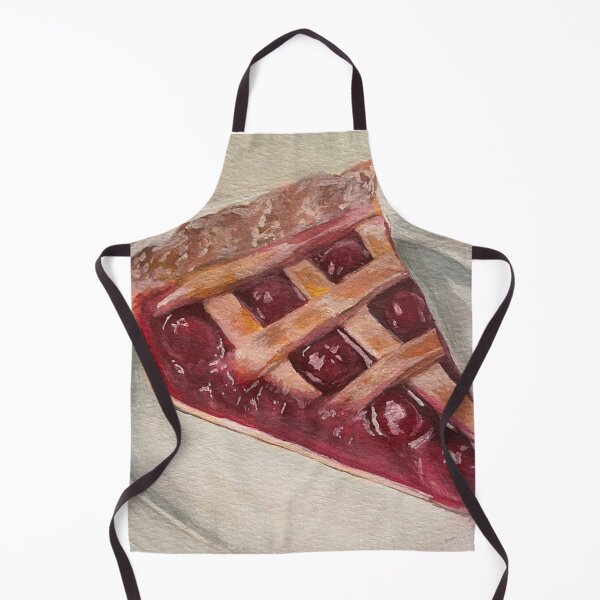 Item preview, Cherry pie gouache painting designed and sold by June Clancy.