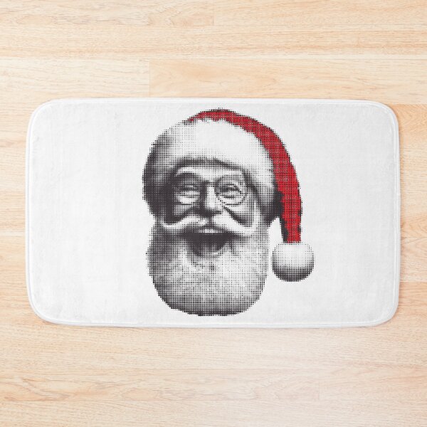 Item preview, Vintage Halftone Santa – Laughing designed and sold by A Little Unhinged.