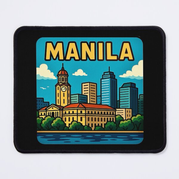 Item preview, Manila, Philippines - Skyline designed and sold by Myra365Art.