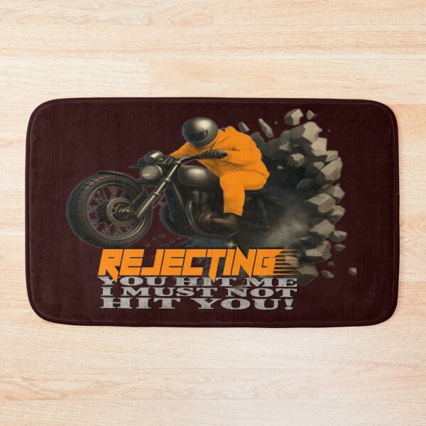 Item preview, Rejecting Unfair Rule – Biker Attitude Smash-Through Design designed and sold by LeelaWorks.org.