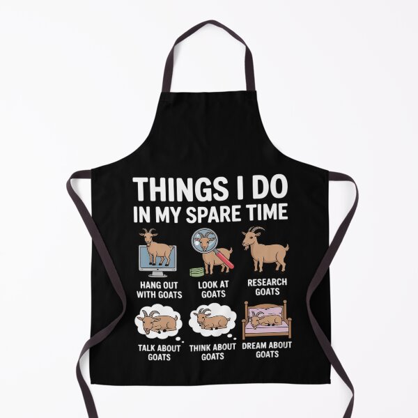Item preview, Things I Do In My Spare Time Goat Lover Farmer Goat Owner designed and sold by RustsyMin.