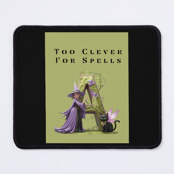 Item preview, Too Clever For Spells – Clever Not Cursed designed and sold by TunesSairna.