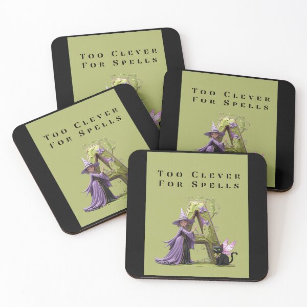 Item preview, Too Clever For Spells – Clever Not Cursed designed and sold by TunesSairna.