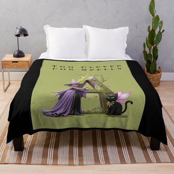 Item preview, Too Clever For Spells – Clever Not Cursed designed and sold by TunesSairna.