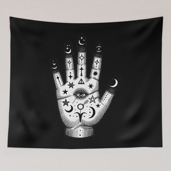 Item preview, Mystic Palm Reading Hands designed and sold by TunesSairna.