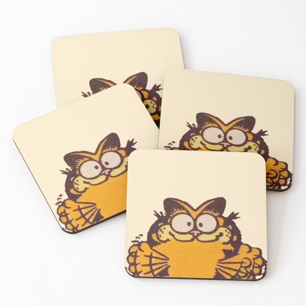 Item preview, excited Garfield  designed and sold by Stickr.wld.