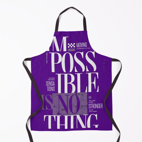 Item preview, IMPOSSIBLE IS NOTHING Stay Focused Motivational Typography Graphic Tee designed and sold by GenZFashion000.
