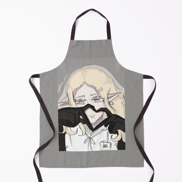 Item preview, Blonde maid elf making a heart with fingers designed and sold by MysticRacoon6.