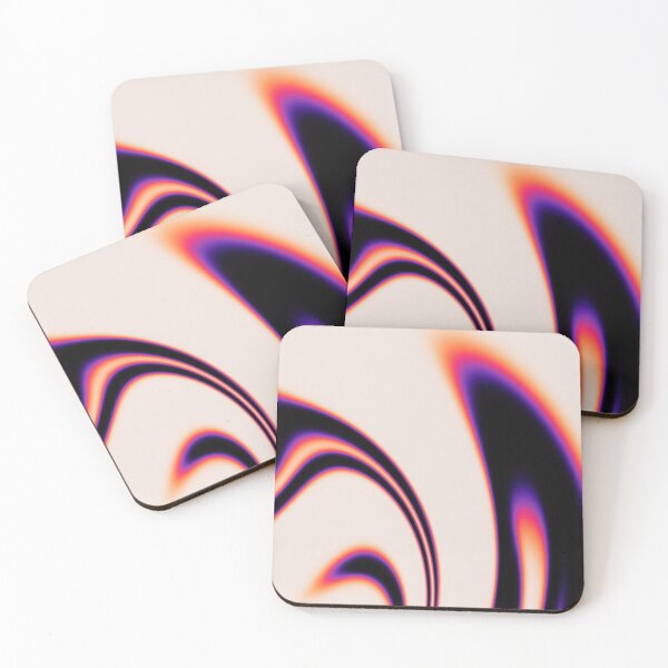 Item preview, Sunset Abstract Oil Slick - Fluid Art Marble Pattern designed and sold by unctrlstudioo.