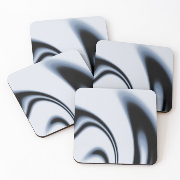 Item preview, Cyanotype Abstract Oil Slick v2 - Fluid Art Marble Pattern designed and sold by unctrlstudioo.