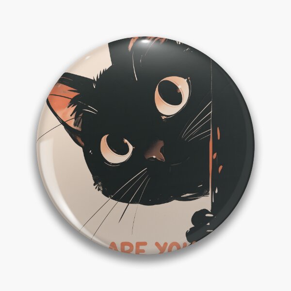Item preview, Black Cat - Are You Pooping? designed and sold by mustbewhy.