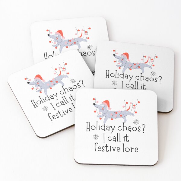 Item preview, Holiday chaos? I call it festive lore designed and sold by Nikki Krishna.
