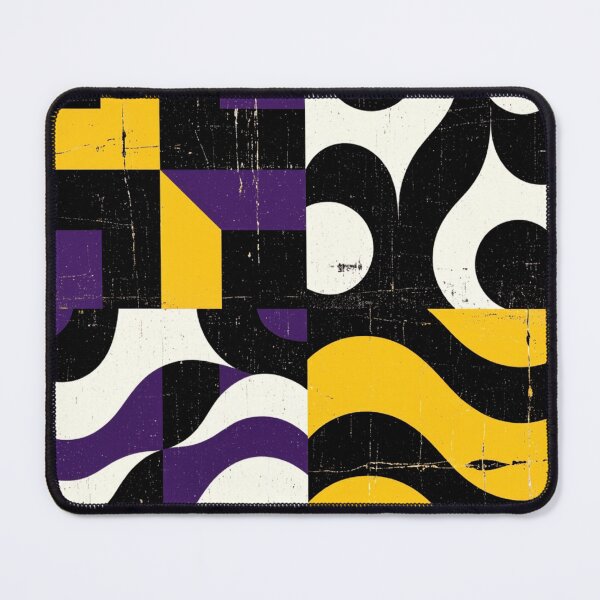 Item preview, 4 part 4 color abstract colorful geometric design designed and sold by SmashingDeals.