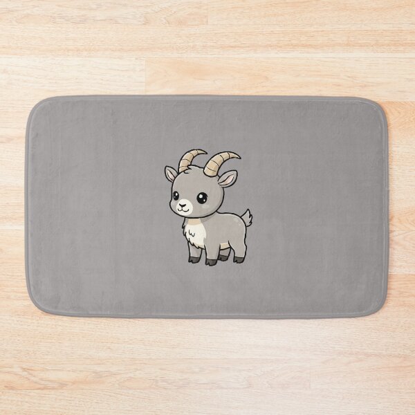 Item preview, Cute Baby Ibex Goat Cartoon With Big Eyes designed and sold by LightArt25.