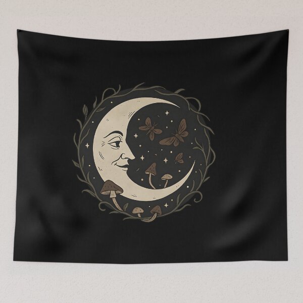 Item preview, Crescent Moon – Mystical Night designed and sold by ReleirPanne.