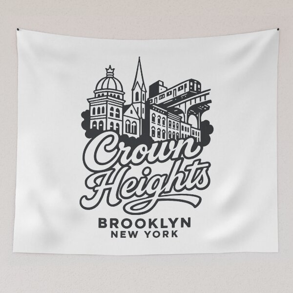 Item preview, Crown Heights Brooklyn Pride Design designed and sold by Boogosh.