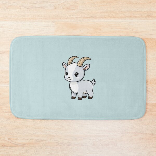 Item preview, Cute Baby Ibex Goat Cartoon With Big Eyes designed and sold by LightArt25.